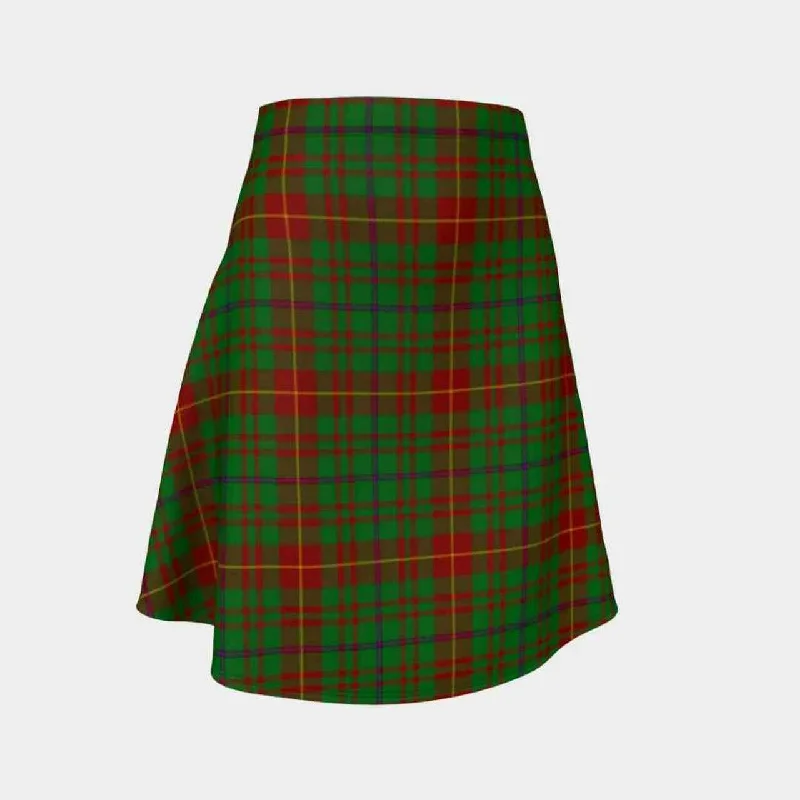 Fulton Tartan Flared Skirt wrap skirt elegant