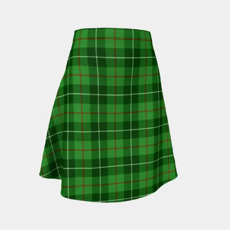 Galloway District Tartan Flared Skirt corduroy skirt cozy