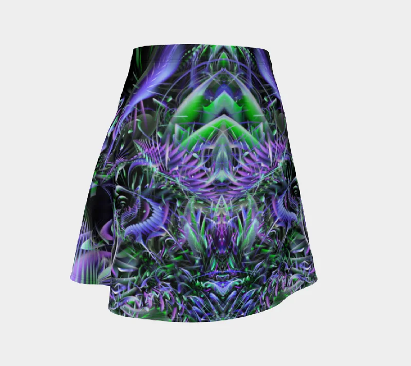 HYPNAGOGIA FLARE SKIRT cashmere skirt soft