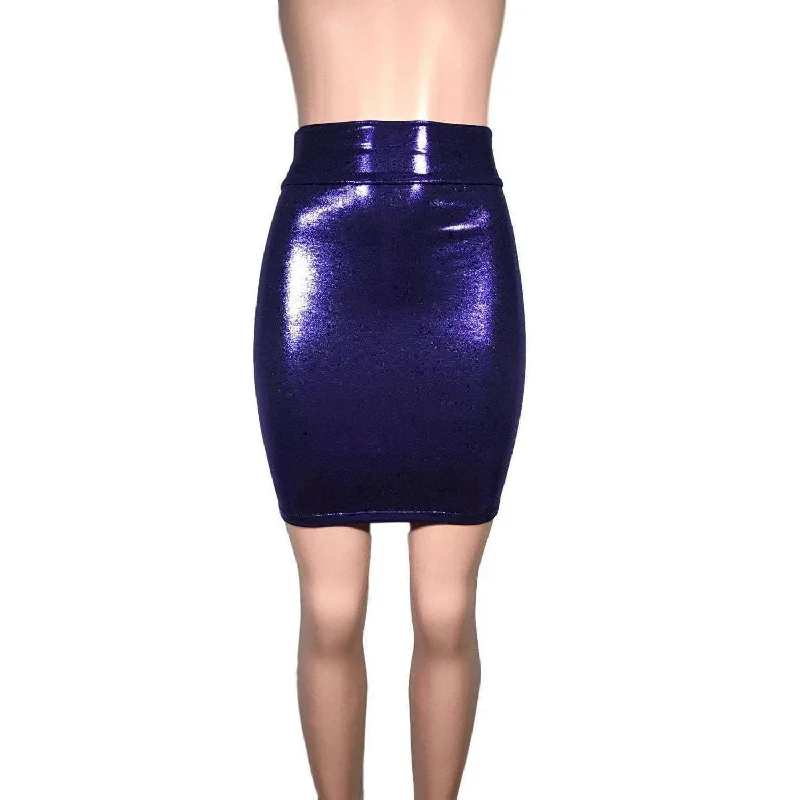 Pencil Skirt - Purple Mystique lace skirt romantic